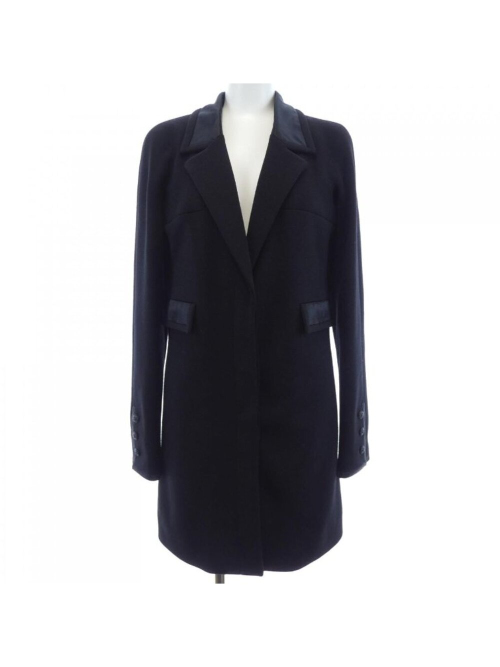 Chanel 07A Coat Black